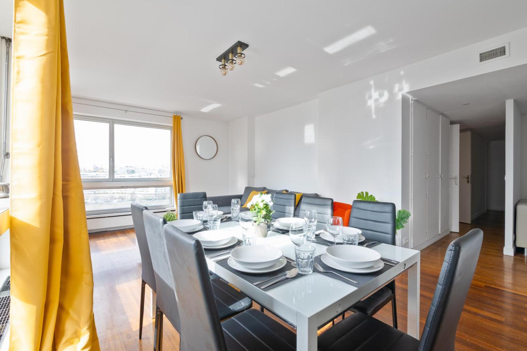 Appartamento Heart Of - 3br - 8p - Tour Eiffel 7 Free Netflix
