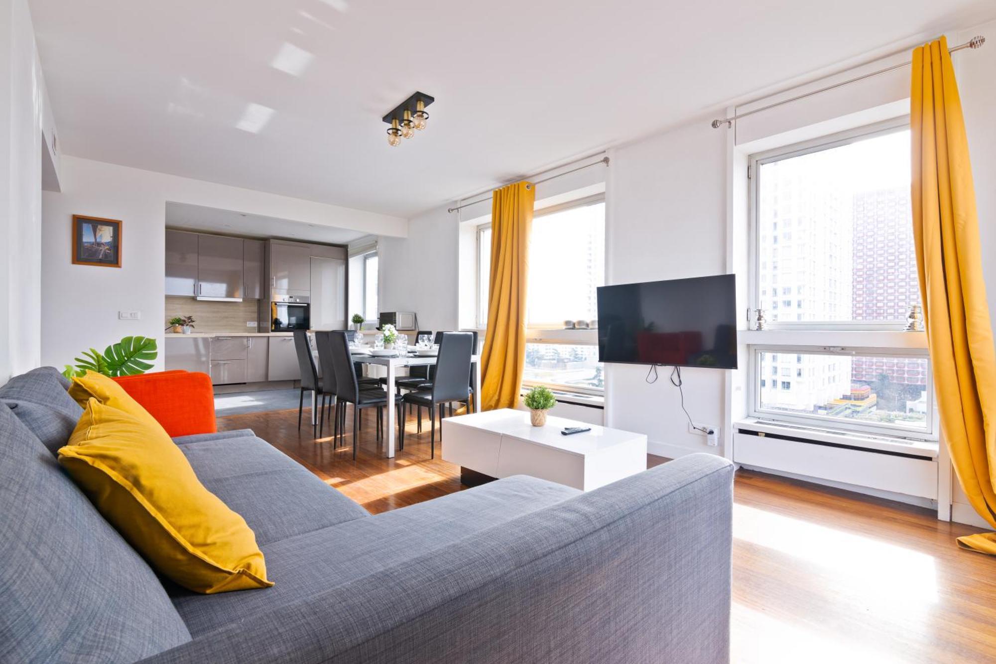 Appartamento Heart Of - 3br - 8p - Tour Eiffel 7 Free Netflix *
