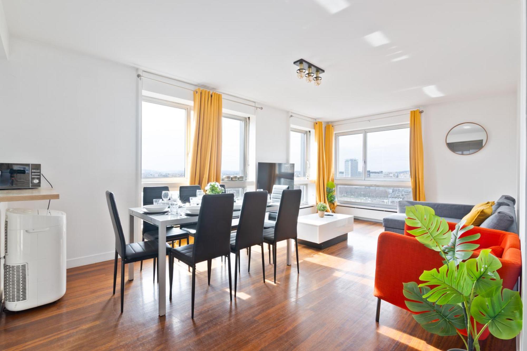 Heart Of - 3br - 8p - Tour Eiffel 7 Free Netflix Appartamento
